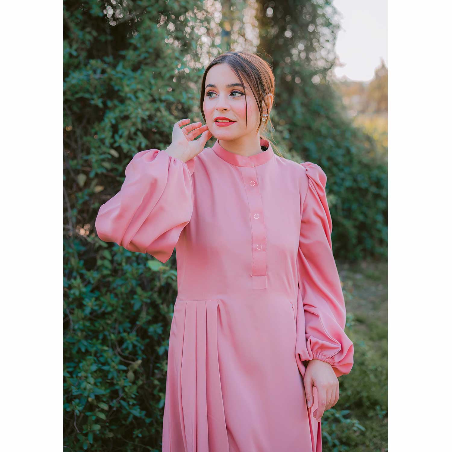 Portrait Abaya (Pink)